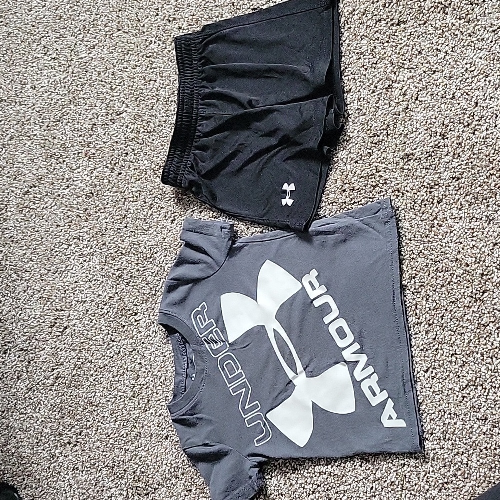 Under armour heat gear set